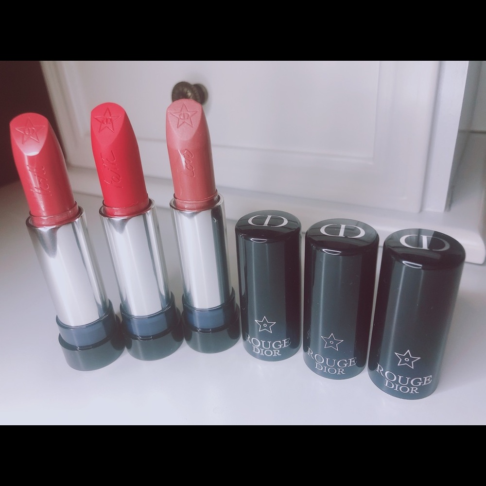 Dior lipsticks